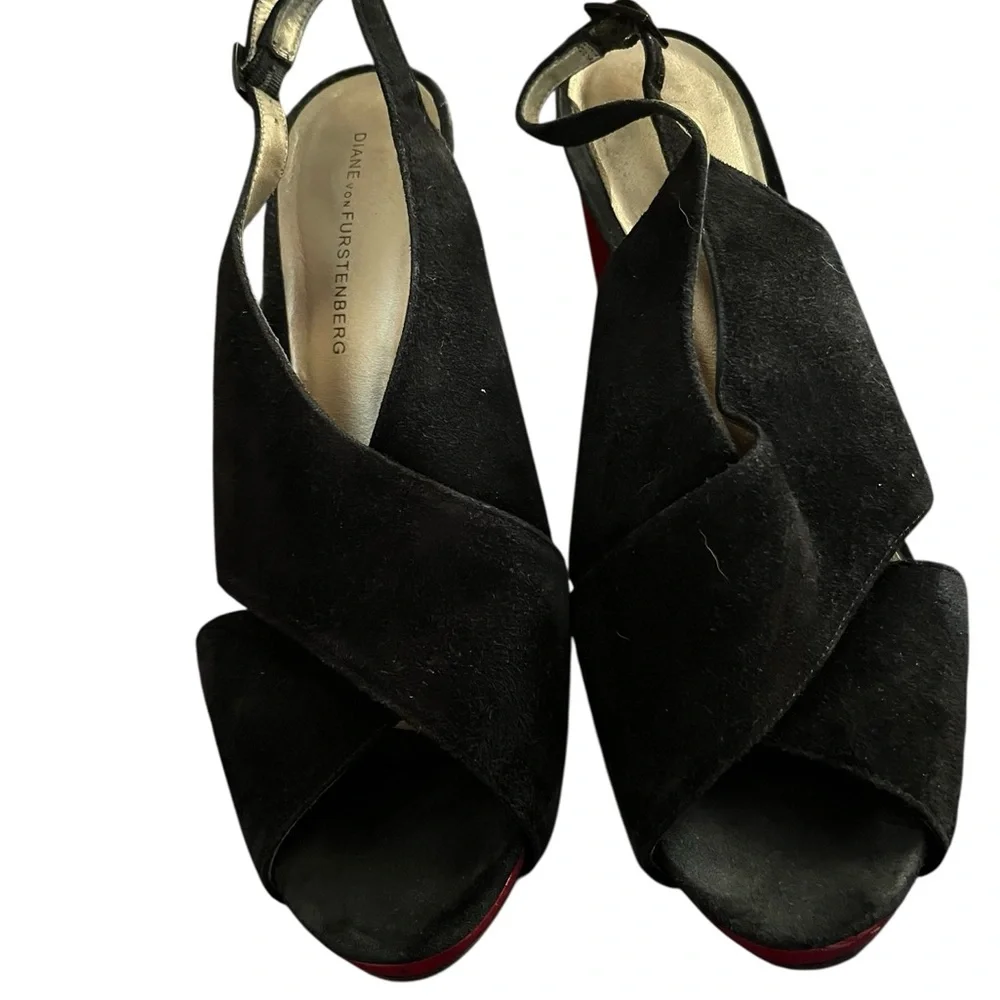 Diane Von Furstenberg platform 10 open
